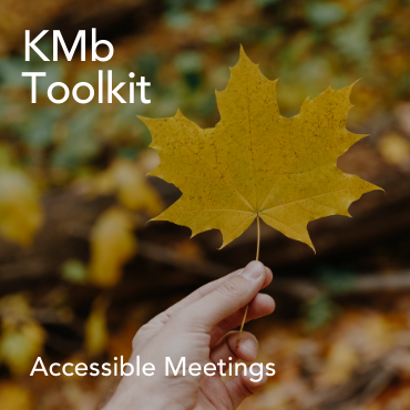 KMb Toolkit: accessible meetings