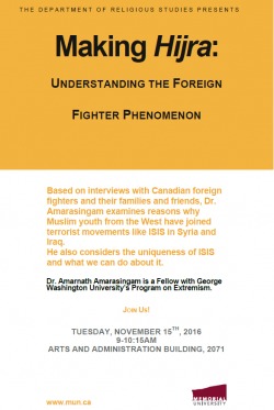 Making Hijra: Understanding the Foreign Fighter Phenomenon