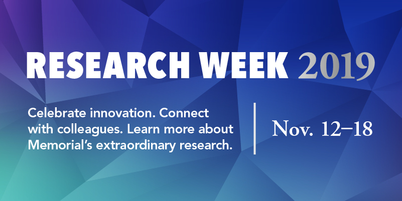 Research Week runs Nov. 12-18, 2019