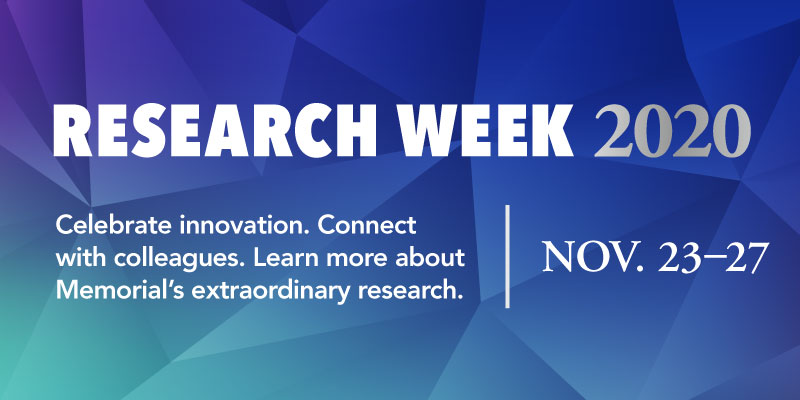 Research Week runs virtually Nov. 23-27, 2020