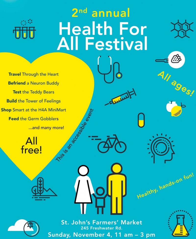 The Health for All festival is an opportunity for research teams and members of the public to engage and learn from one another in family-friendly, hands-on exhibits, games and other activities.