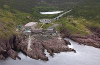 Ocean Sciences Centre aereal view