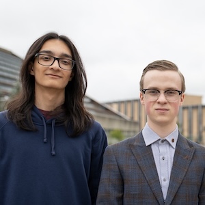 Jadon Swamidas and Noah Hancock