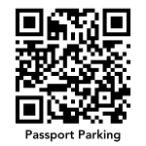 QR code to scan for Passport Parking