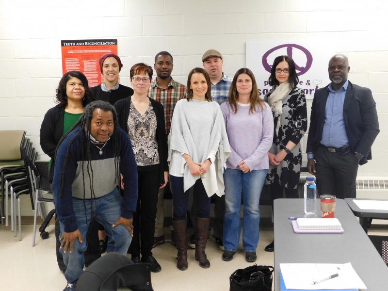 New PhD students with Dr. Paul Adjei (far right), PhD program chair