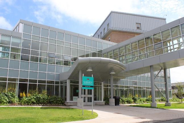 Macpherson College - main entrance