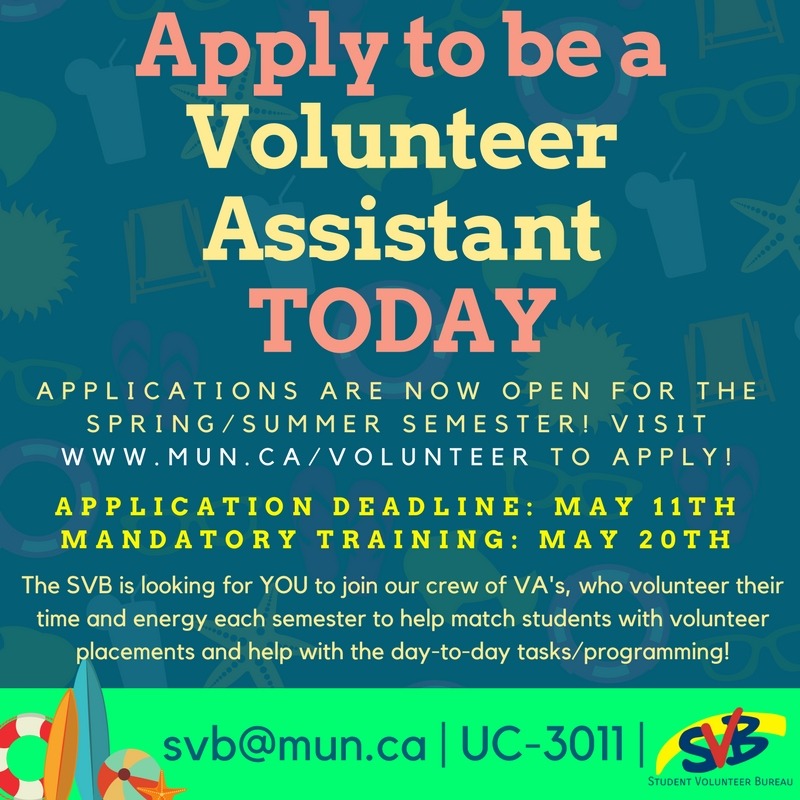 SVB, Student Volunteer Bureau, VA, Volunteer, Volunteer Assistant
