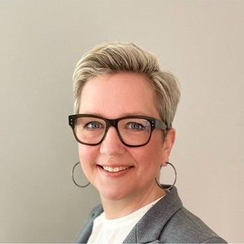 head shot photo of Alison Horton, interim vice-president (finance and administration)